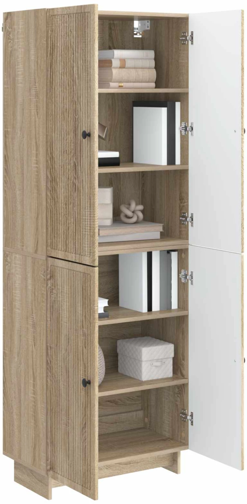 vidaXL Σέτ Ντουλαπιών 2 pcs Sonoma Δρυς 66 x 34,5 x 90 εκ