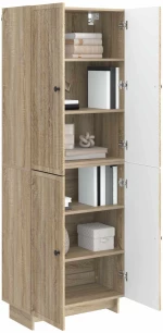 vidaXL Σέτ Ντουλαπιών 2 pcs Sonoma Δρυς 66 x 34,5 x 90 εκ