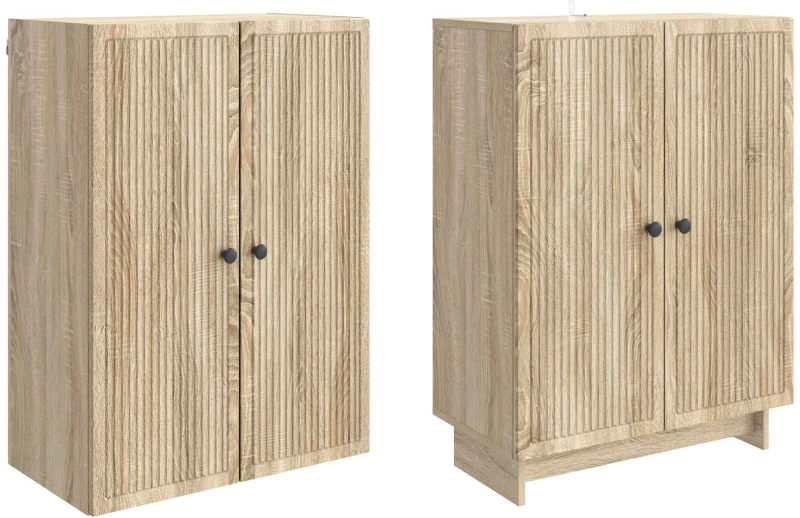 vidaXL Σέτ Ντουλαπιών 2 pcs Sonoma Δρυς 66 x 34,5 x 90 εκ
