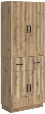 vidaXL Σέτ Ντουλαπιών 2 pcs Artisan Δρυς Επεξεργασμένο Ξύλο