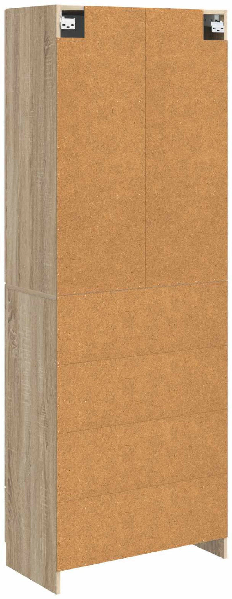 vidaXL Σέτ Ντουλαπιών 2 pcs Sonoma Δρυς 66 x 34,5 x 87 εκ.