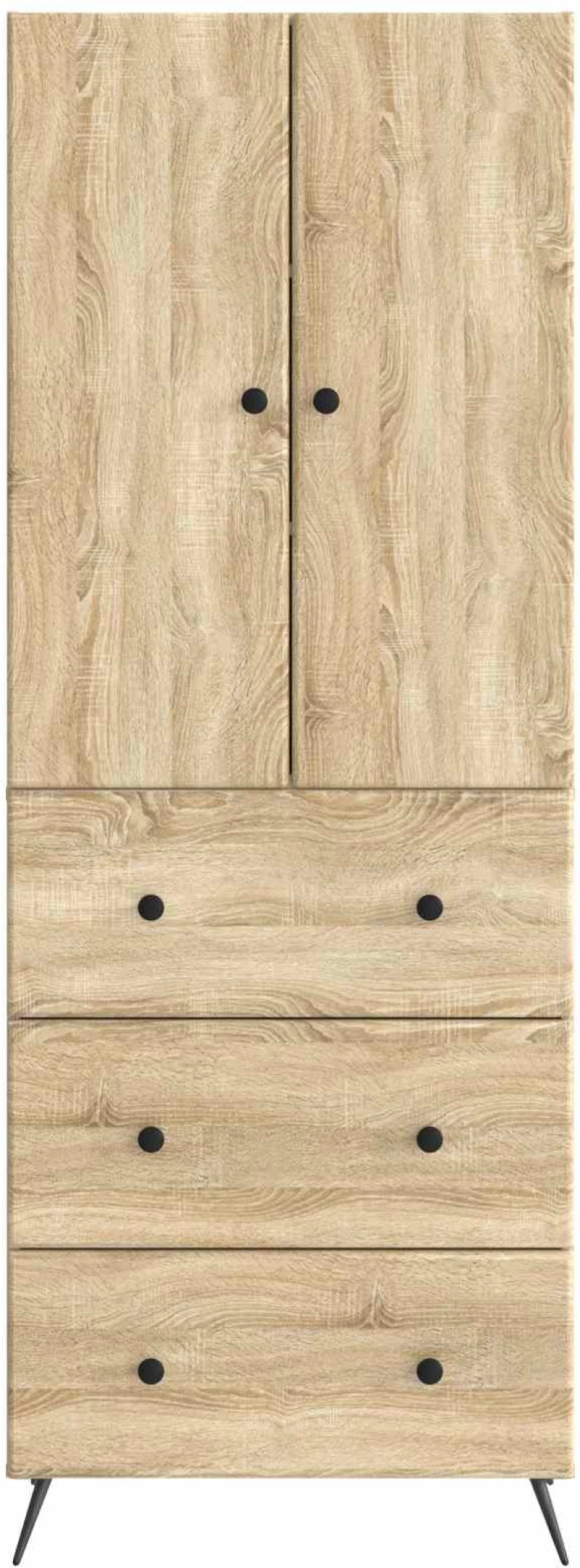 vidaXL Σέτ Ντουλαπιών 2 pcs Sonoma Δρυς 66 x 34,5 x 90 εκ