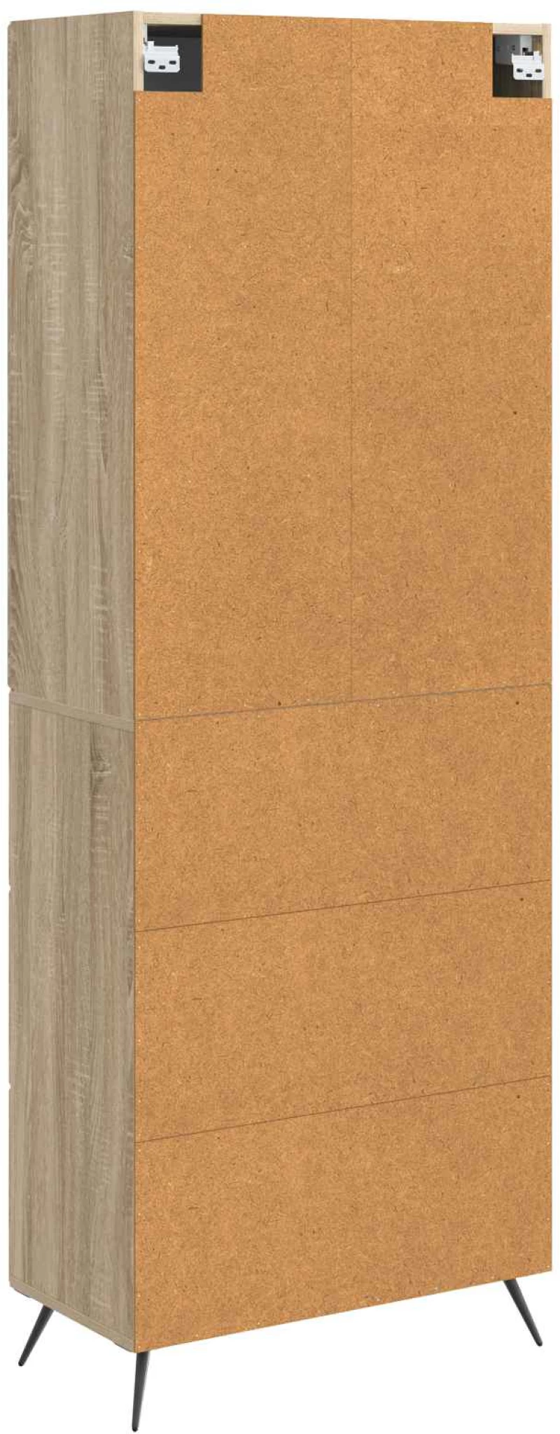 vidaXL Σέτ Ντουλαπιών 2 pcs Sonoma Δρυς 66 x 34,5 x 90 εκ