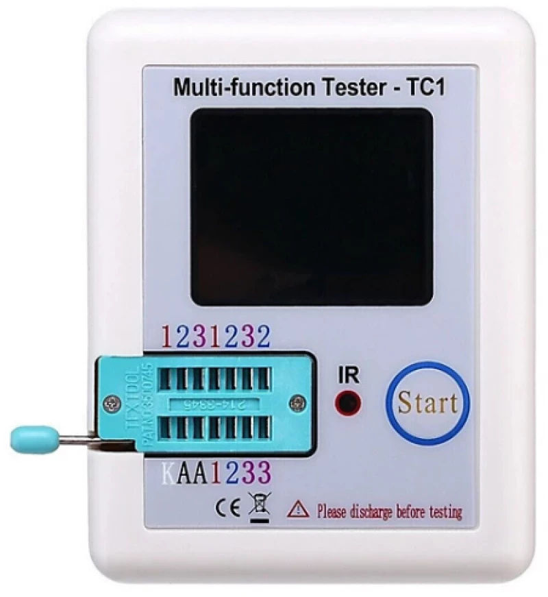 LCR-TC1 Μετρητής Δοκιμής Tester Ψηφιακό Όργανο Μέτρησης