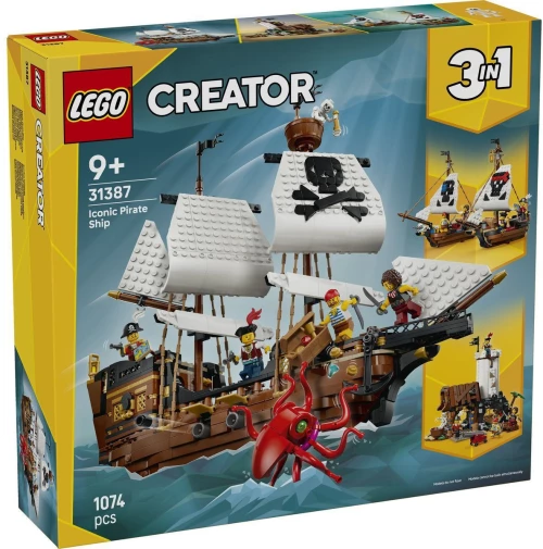LEGO Creator: Εμβληματικό Πειρατικό Πλοίο (31387)