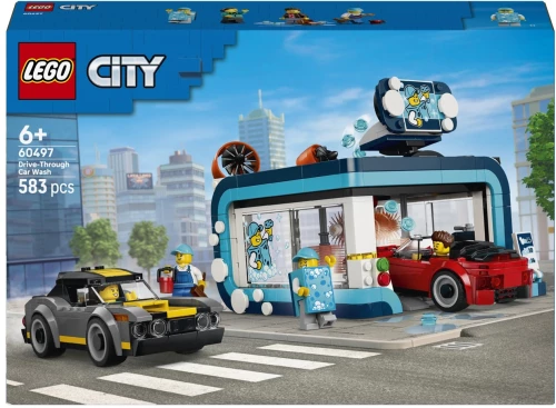 LEGO City: Πλυντήριο Αυτοκινήτων Drive-through (60497)