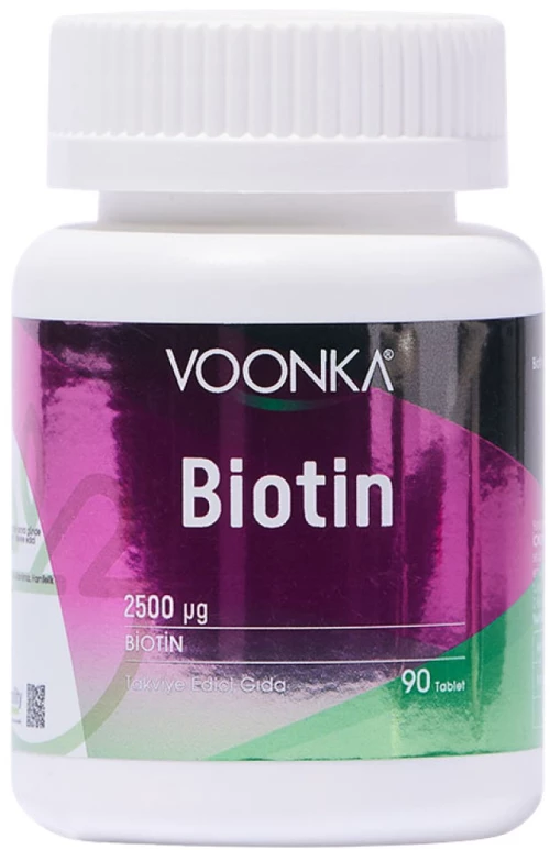 Voonka Biotin 2500 mcg [90 Ταμπλέτες]