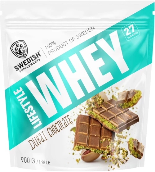 Swedish Supplements Lifestyle Whey [900 Γραμμάρια] Dubai Chocolate