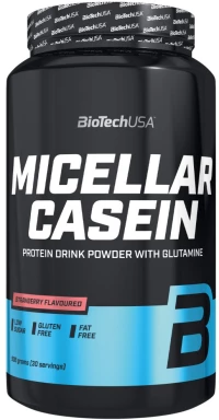 BioTech USA Micellar Casein [908 Γραμμάρια] Φράουλα