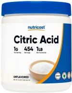 Nutricost Citric Acid Powder [454 Γραμμάρια]