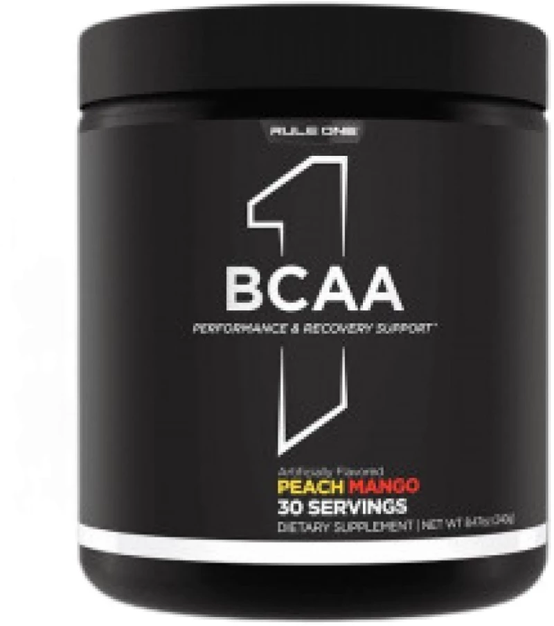 Rule1 BCAAs | 100% Micronized 2:1:1 BCAA Formula [240 Γραμμάρια] Πορτοκάλι