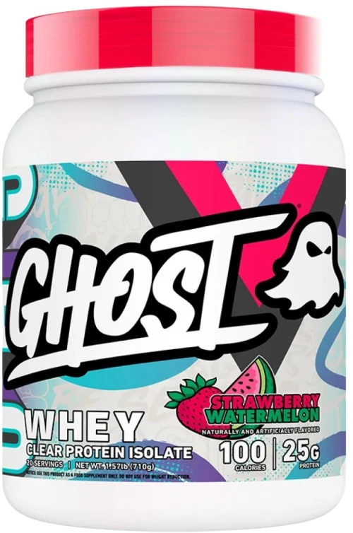 Ghost Clear Whey | 100% Whey Isolate [640-710 Γραμμάρια] Φράουλα καρπούζι