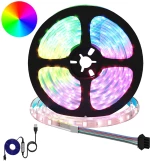 Λωρίδα LED 4 pcs Μαύρο και Διαφανές 510 x 0,8 x 0,3 εκ. |3429130