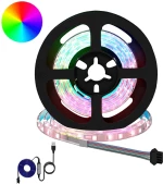 Λωρίδα LED 4 pcs Μαύρο και Διαφανές 75 x 0,8 x 0,3 εκ |3429100