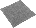 Χαλί 20 pcs Γκρι 50 x 50 cm 100% Πολυπροπυλένιο |42046748