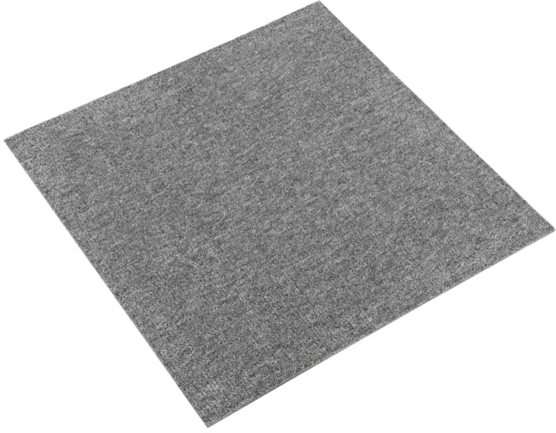 Χαλί 20 pcs Γκρι 50 x 50 cm 100% Πολυπροπυλένιο |42046748