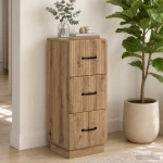 Ντουλάπι με Συρτάρια Artisan Δρυς 33 x 34,5 x 87 εκ. |895314