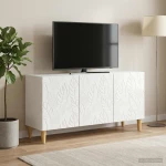 Ντουλάπι TV 99 x 34,5 x 50 εκ. Γυαλιστερό Λευκό |895179