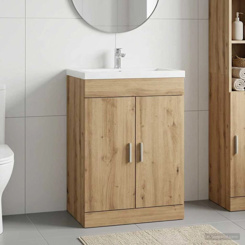 Ντουλάπι Κάτω από τον Νιπτήρα Artisan Δρυς 56 x 37,5 x 81 εκ |890687