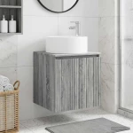 Επιτοίχιος νιπτήρας βανίλιας Γκρι Sonoma 49,5 x 44,5 x 65,5 εκ |890468
