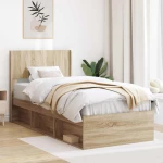Καλάθι με αποθήκη και κεφαλάρι Sonoma Δρυς 90 x 190 cm |3414261