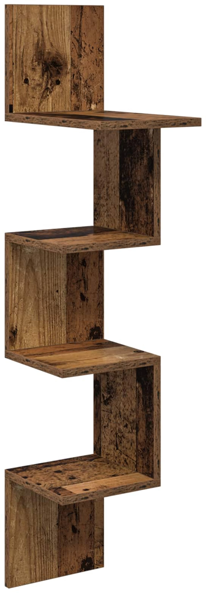 Ράφι Τοίχου Επιτοίχιο Καφέ 32 x 21 x 107 cm Επεξεργασμένο Ξύλο |8012138