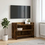 Ντουλάπι TV 60 x 33 x 47 εκ. Καπνισμένο Ξύλο Δρυός |8011215