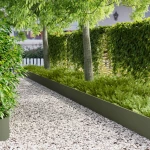 Περίγραμμα γκαζόν 10 pcs 103 x 30 εκατοστά Ατσάλι Λαδί |8008412