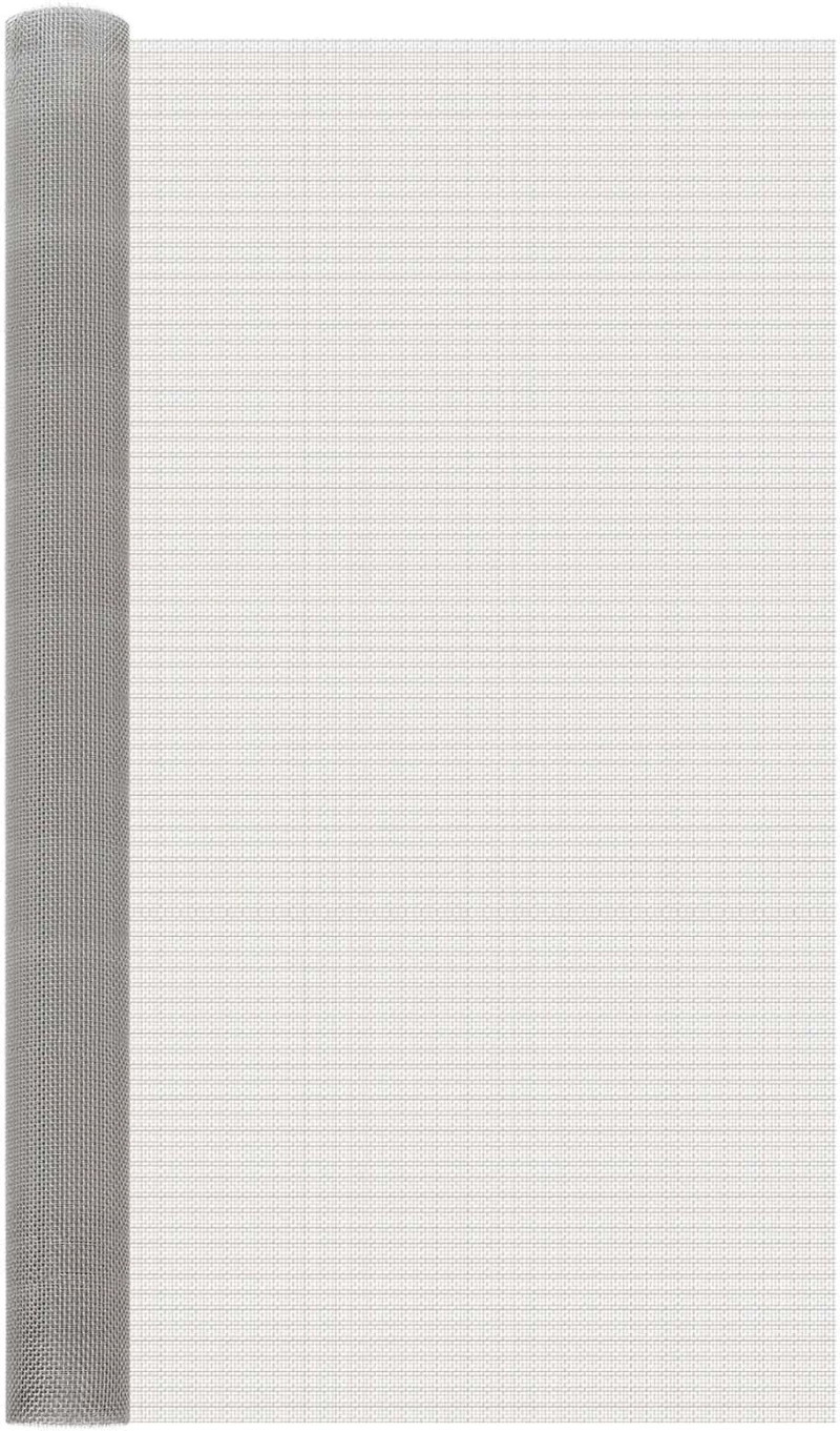 Πλέγμα Οθόνης 120 x 200 cm 6 Mesh Ανοξείδωτο Ατσάλι 201 Ασημί |42039659