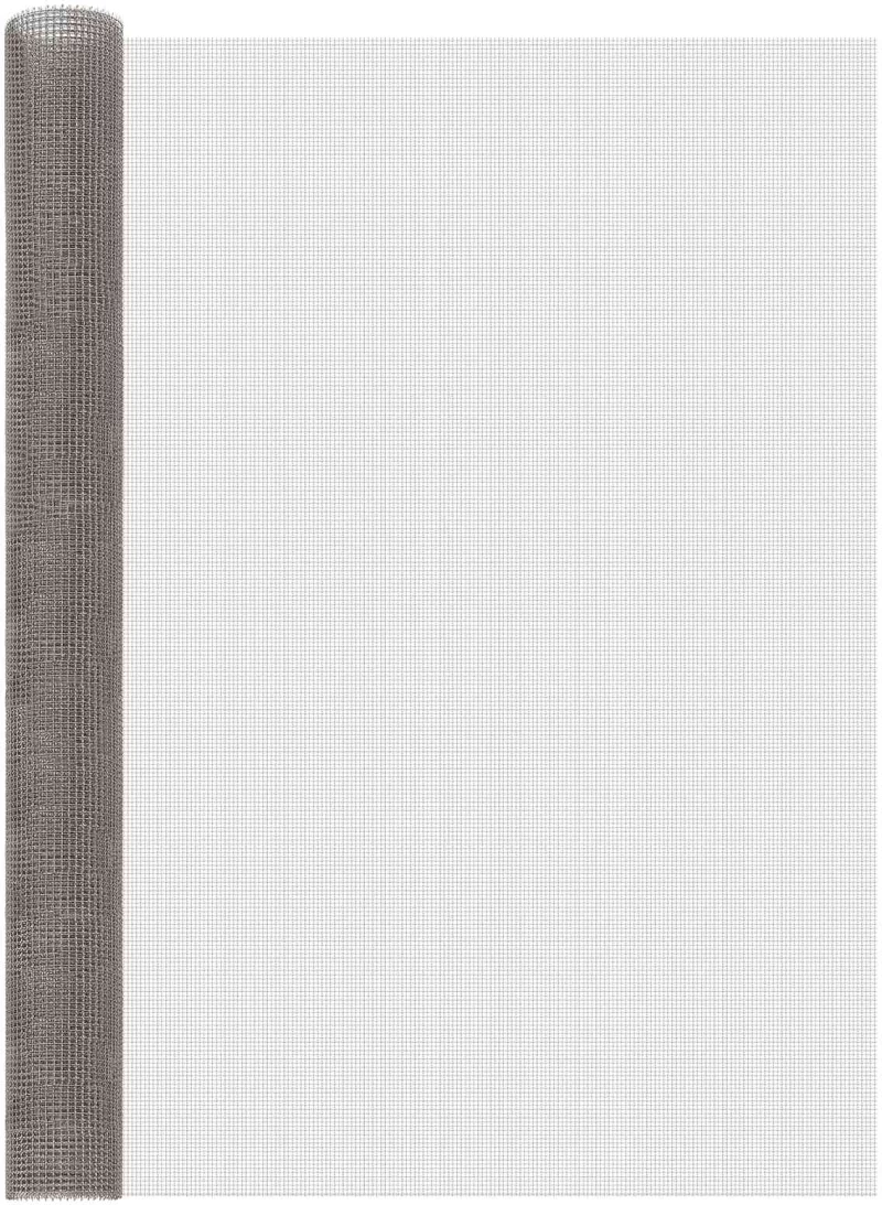 Πλέγμα Οθόνης 120 x 1000 cm 3 Mesh Ανοξείδωτο Ατσάλι 201 Ασημί |42039643