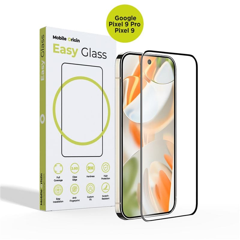 Τζάμι Προστασίας Google Pixel 9 / 9 Pro Mobile Origin EasyGlass