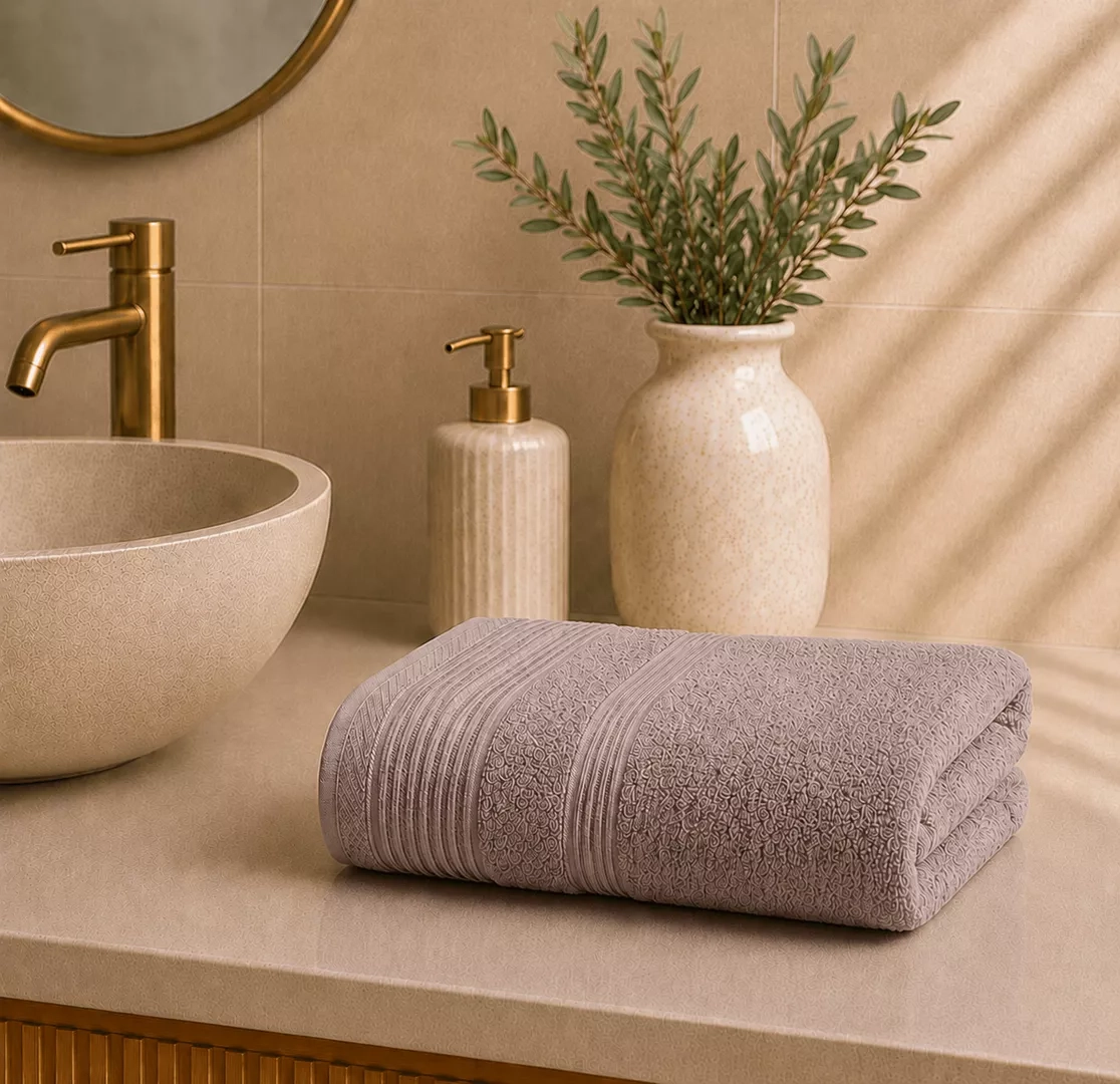 Πετσέτα Προσώπου 50×90 Dusty Rose - 50x90