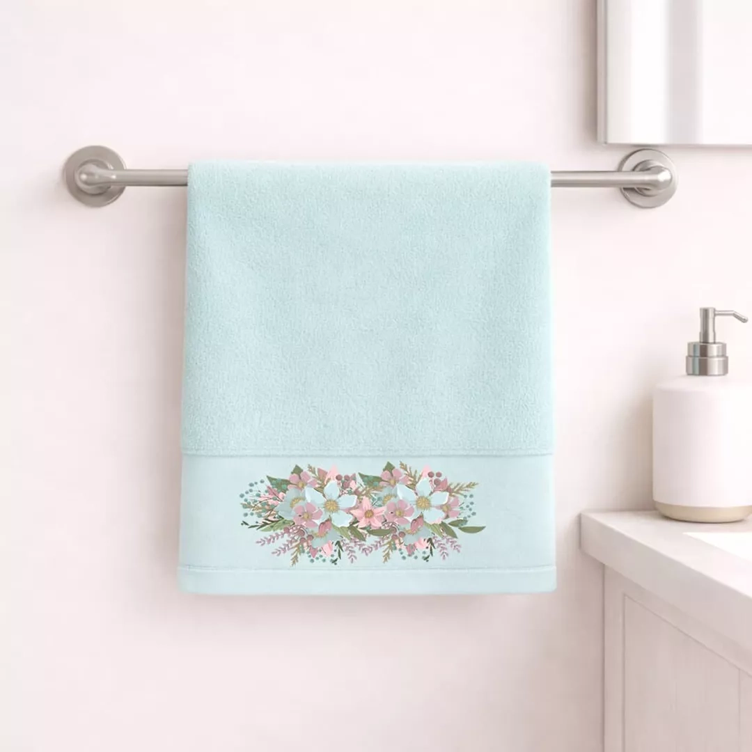 Πετσέτα Προσώπου 50×90 Brigitte Mint - 50x90