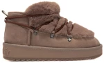 D.FRANKLIN ΓΥΝΑΙΚΕΙΟ ΜΠΟΤΑΚΙ NORDIC TRK FUR LOW BROWN DFSH370011-BROW