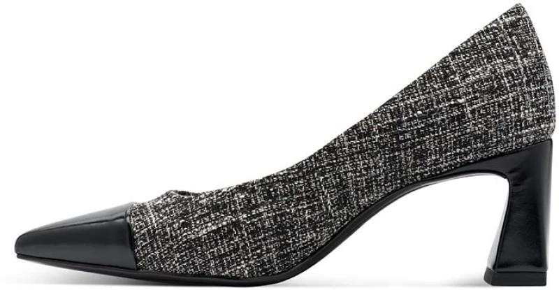 TAMARIS ΓΟΒΑ 1-22466-45 009 BLACK/WHITE