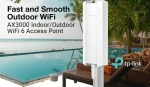TP-LINK access point EAP650-Outdoor  WiFi 6  Mesh  AX3000  Ver. 1.0