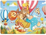 Puzzle Educa 15τμχ 47.5x35cm δαπέδου Πάρτι με αερόστατο 26208