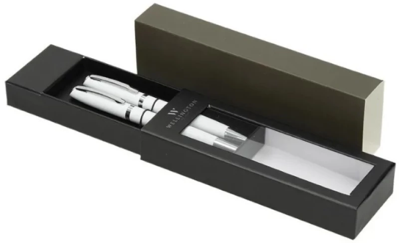 Σετ Wellington rollerball+ballpoint Toledo White