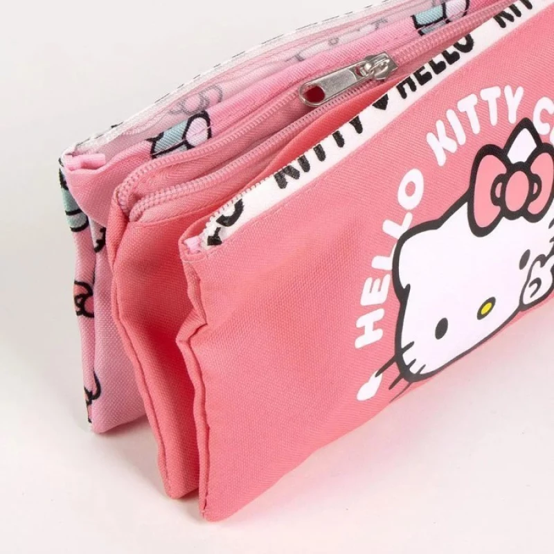 Κασετίνα Cerda τριπλή Hello Kitty