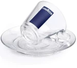 Φλιτζάνι Καφέ Lavazza Glass Collection Espresso με πιατάκι 75 ml