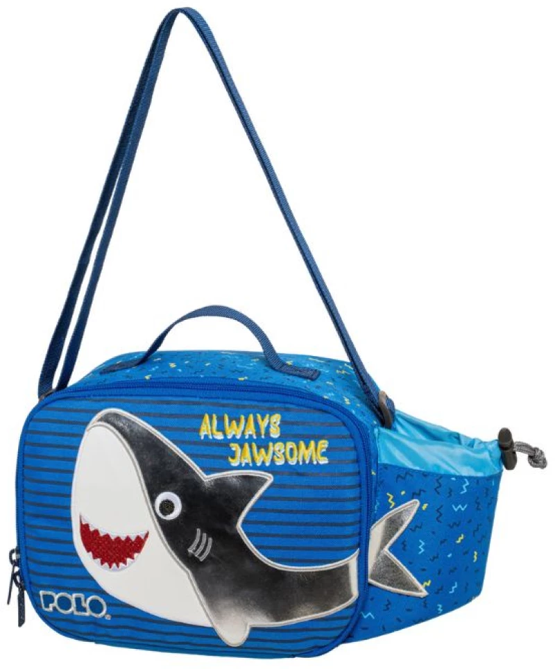 Fizz Shark Τσαντάκι Φαγητού Polo 5.5lt Μπλε 971001-8448