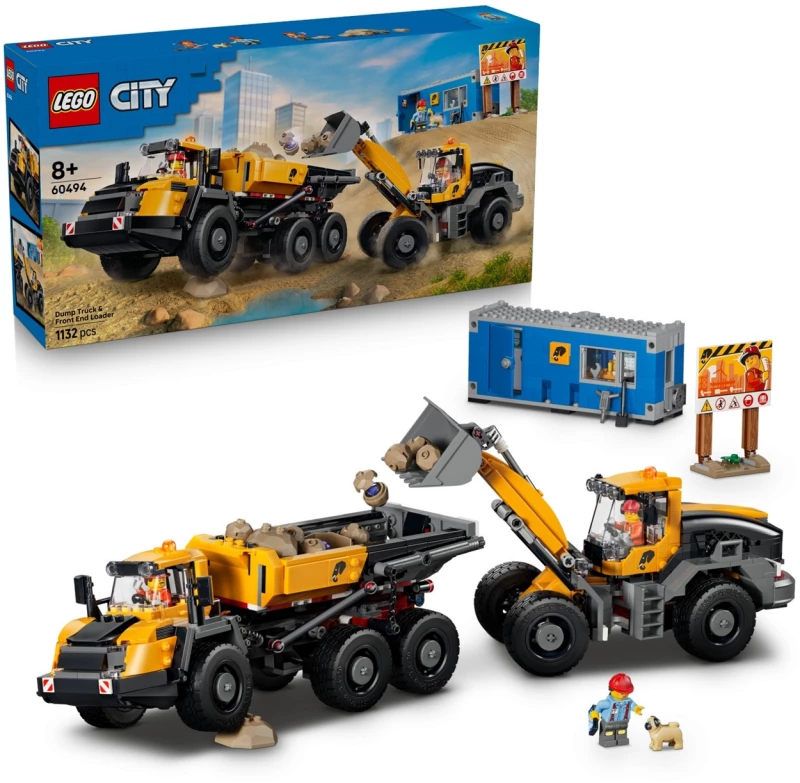 LEGO City: Dump Truck & Front End Loader (60494)