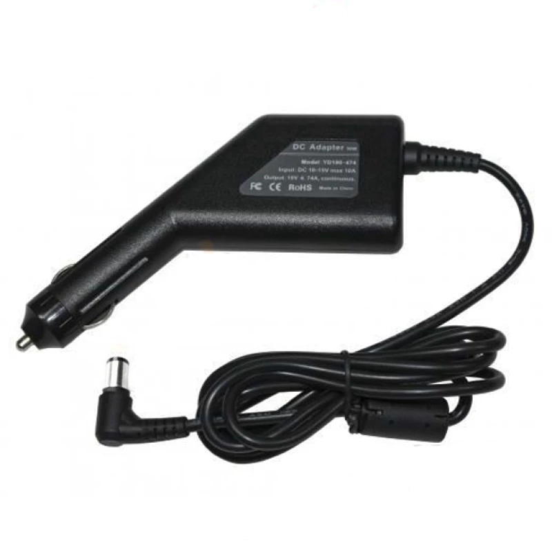 Φορτιστής αυτοκινήτου HP 19V 90W 4.74A (7.5x5.0) (Cigarette) + USB Charger