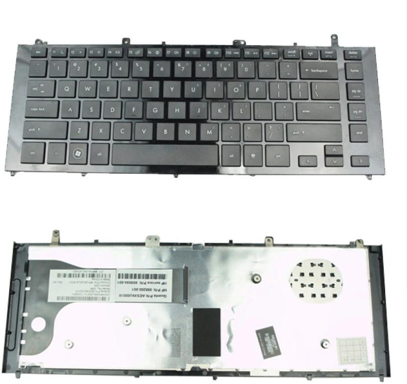 Πληκτρολόγιο HP ProBook 4420S 4421S, Μαύρο, Glossy, US/UK