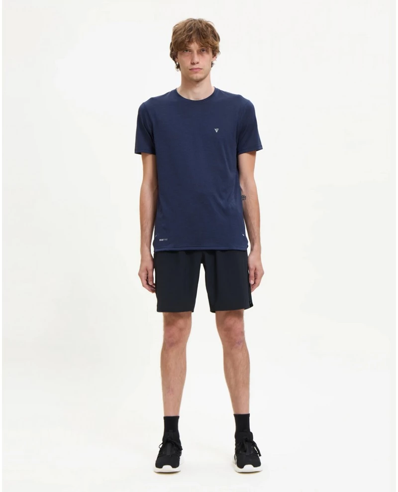 Magnetic North MEN'S ULTRA BOOST TEE II A61033-Navy Blue Melange MAGNETIC NORTH Μπλε