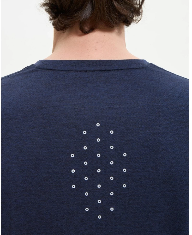 Magnetic North MEN'S ULTRA BOOST TEE II A61033-Navy Blue Melange MAGNETIC NORTH Μπλε