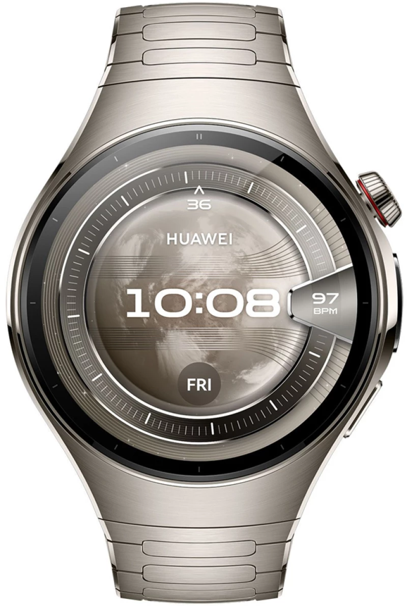 SMART WATCH HUAWEI 5 46MM 1.5in 55020EVW BT V 5.2 ΑΔΙΑΒΡΟΧΟ TITANIUM GR