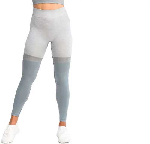 GymHero Leggins Stripes GRAPHITE