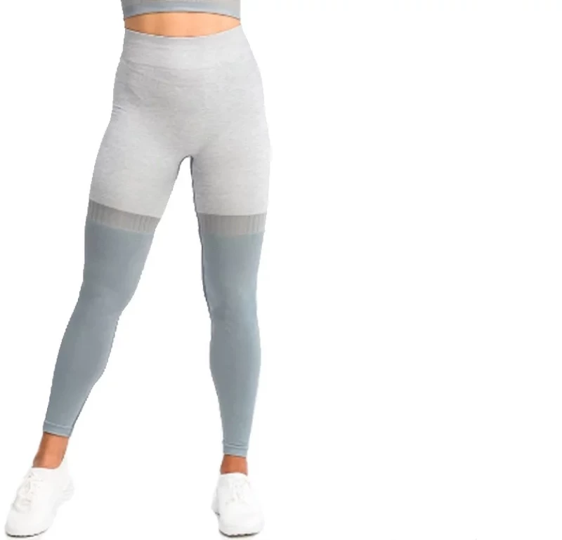 GymHero Leggins Stripes GRAPHITE