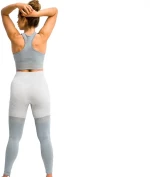 GymHero Leggins Stripes GRAPHITE